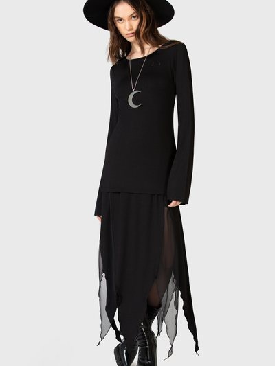 Killstar Echoed Darkness Tunic Top