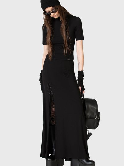 Killstar Secretly Weep Maxi Skirt