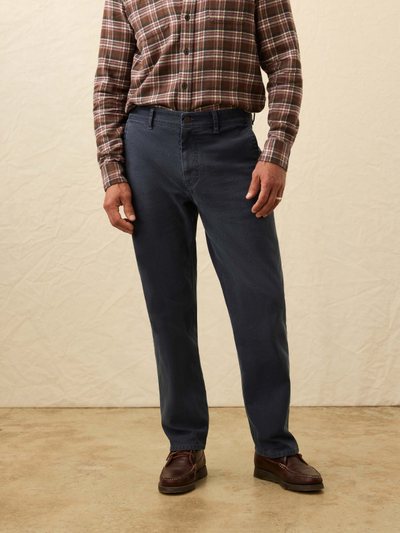 Fahertybrand Sunwashed Canvas Utility Pant - Oceancrest Wash