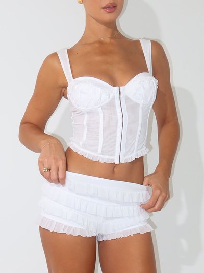 Tigermist GINNY TOP - WHITE : OPTIC WHITE