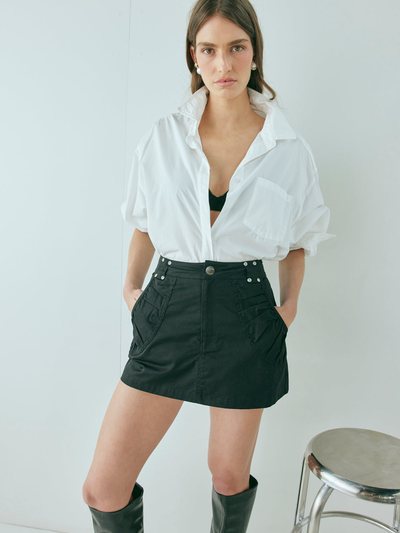 Vergegirl Cleo Mini Skirt Black