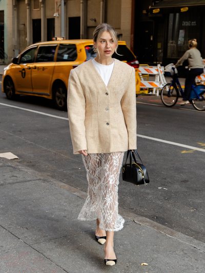 Vergegirl Dalton Blazer Biscuit