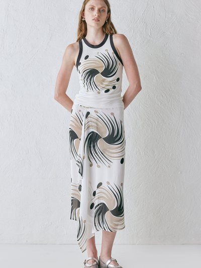 Vergegirl Delfi Wrap Midi Skirt Neo