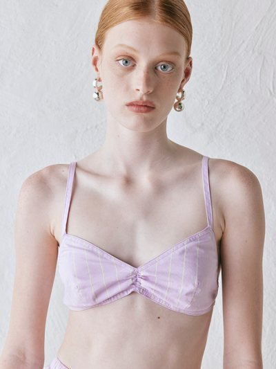 Vergegirl Harper Bralette Lilac Stripe