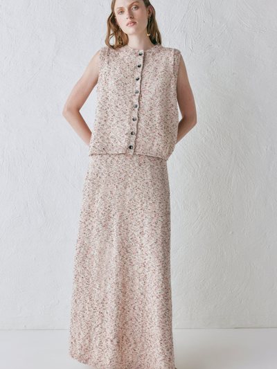 Vergegirl Anaya Knit Vest Pink Marle