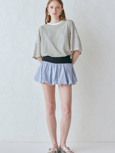 Vergegirl Remy Skort Blue Stripe