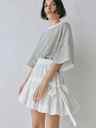 Vergegirl Lily Mini Skirt White
