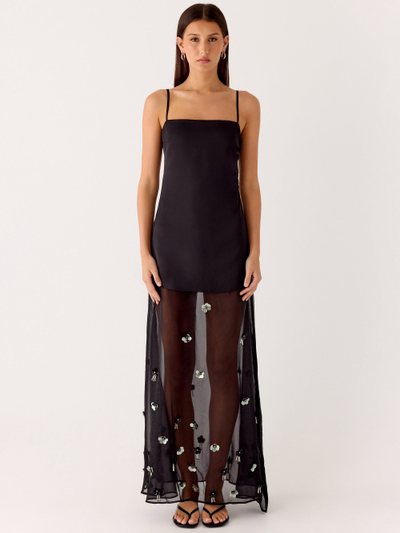 Peppermayo Jesiah Embellished Maxi Dress - Black
