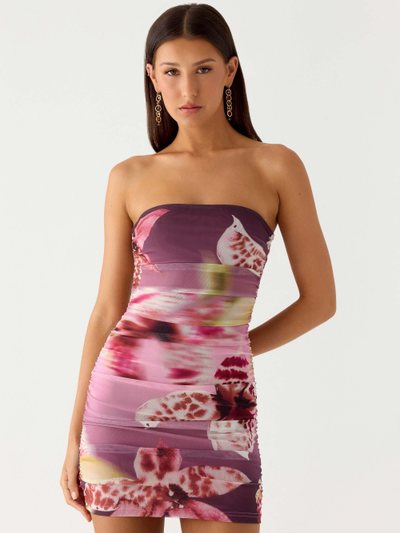 Peppermayo Let Love Go Mini Dress - Ombre Floral Affair