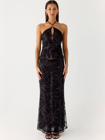 Peppermayo Moodlight Maxi Skirt - Black