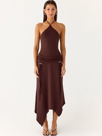 Peppermayo Becerra Midi Dress - Cool Chocolate
