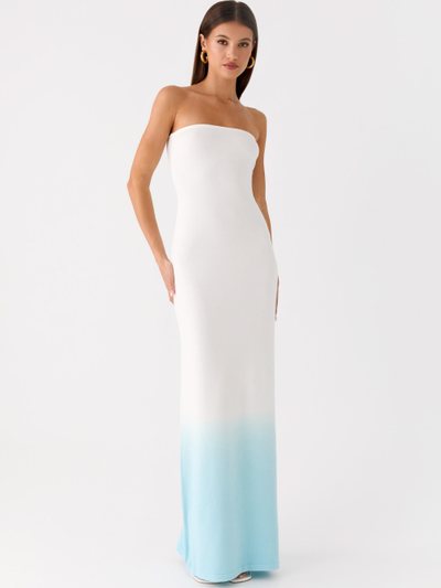 Peppermayo Soft Spoken Knit Maxi Dress - Blue Ombre