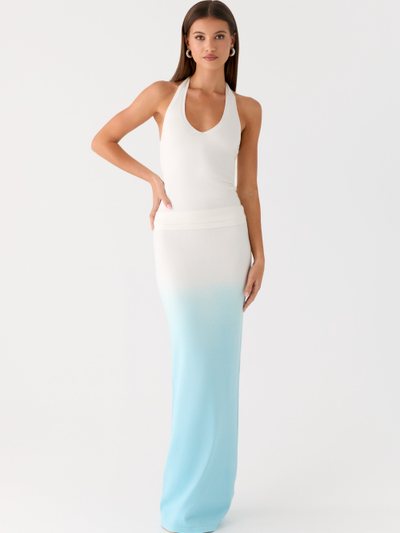 Peppermayo Deep Sea Kiss Maxi Skirt - Blue Ombre