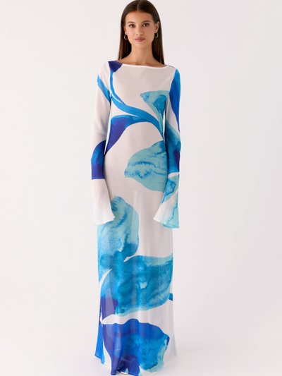 Peppermayo Lorde Maxi Dress - Cerulean Bloom