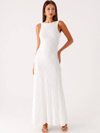 Peppermayo Embrace The Sun Maxi Dress - White