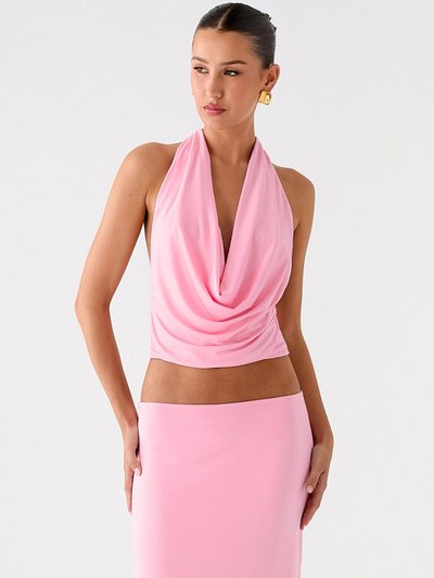 Peppermayo Ashi Cowl Top - Pink