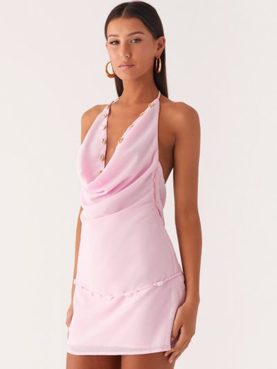 Peppermayo Just for Love Mini Dress - Baby Pink