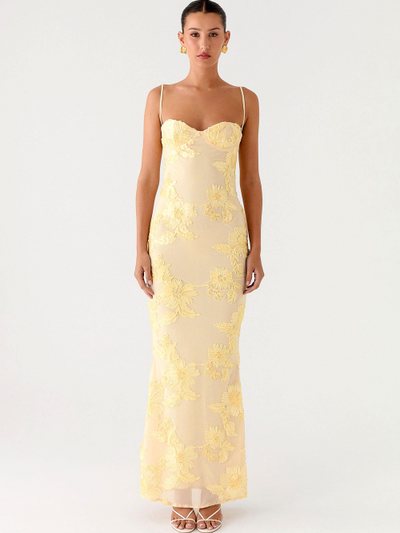 Peppermayo That Girl Maxi Dress - Lemon