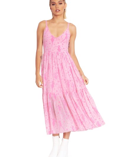 Blackmilkclothing Sailor Moon Stars Sheer Midaxi Dress