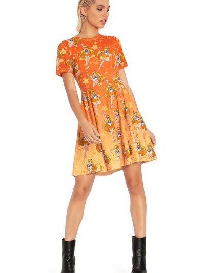 Blackmilkclothing Sailor Venus Longline Evil Tee Dress