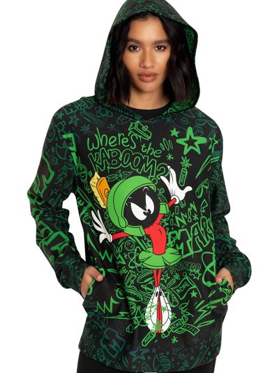 Blackmilkclothing Marvin The Martian Hoodie Sweater