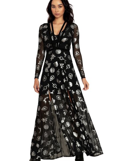 Blackmilkclothing House Sigils Spellcaster Dress