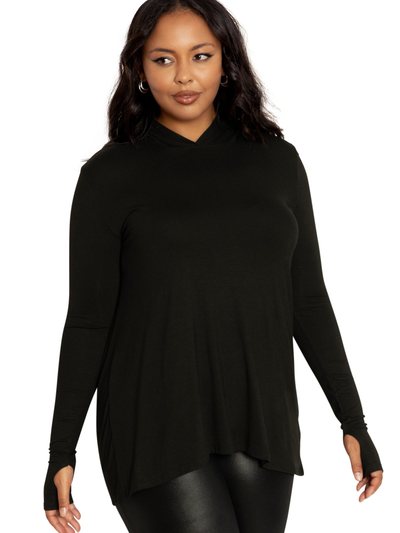 Blackmilkclothing Black Cowl Back Top