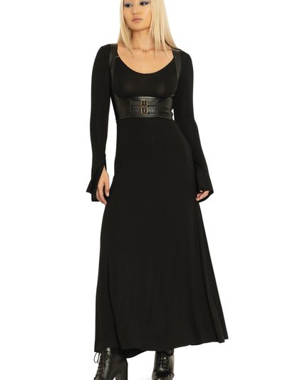 Blackmilkclothing Mythos Split Sleeve Maxi Dress