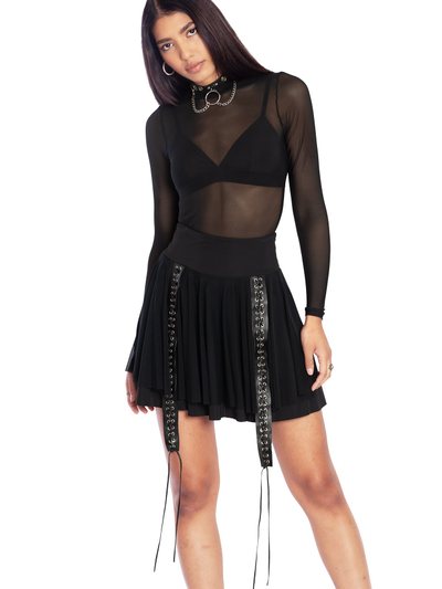 Blackmilkclothing Ritual Circle Skater Skirt