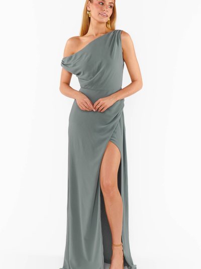 Showmeyourmumu Jodie Dress ~ Deep Sage Chiffon