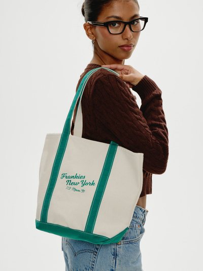 Frankiesbikinis Vacation Canvas Tote Bag - New York