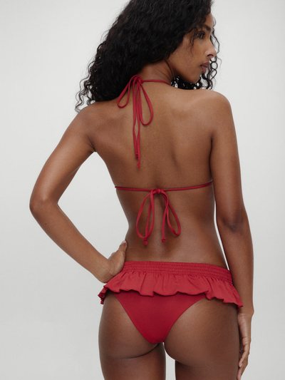 Frankiesbikinis x BELLA HADID Sunday Swim Skirt - Valentine