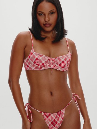 Frankiesbikinis x BELLA HADID Cola Underwire Bikini Top - Lover's Lane