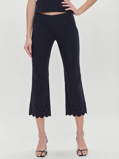 Frankiesbikinis Twilight Capri Pants - Black