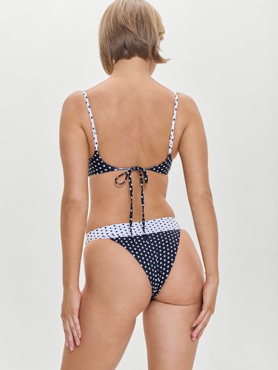 Frankiesbikinis Nick Cheeky Bikini Bottom - Classic Polka Dot