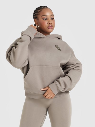 Oneractive All Day Varsity Oversized Hoodie | Minky