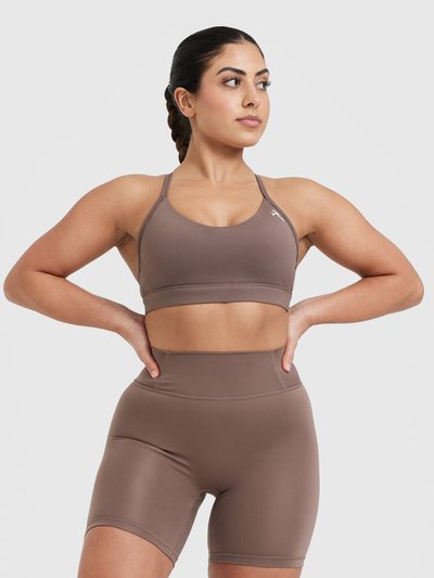 Oneractive Everyday Sports Bra | Cool Brown