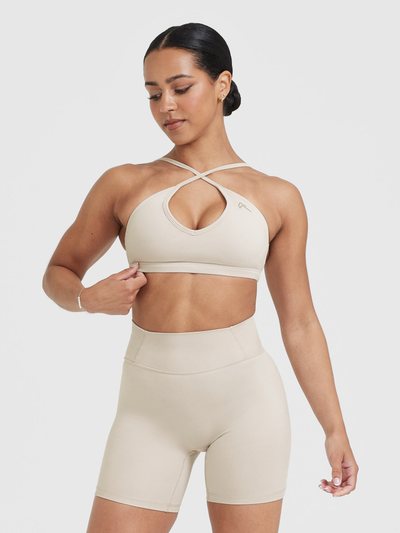 Oneractive Timeless Strappy Bralette | Sand
