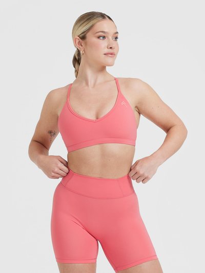 Oneractive Timeless Strappy Bralette | Amplify Pink