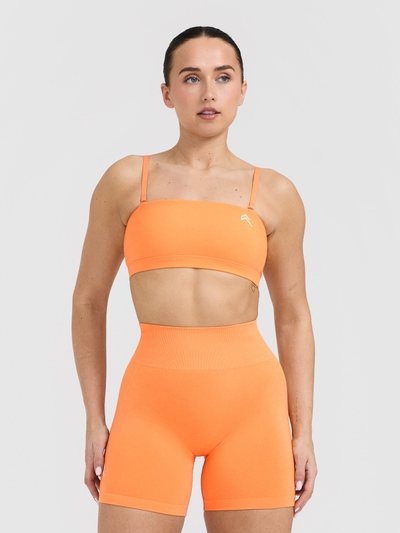 Oneractive Everyday Bandeau Bralette | Apricot Orange