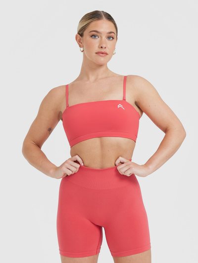 Oneractive Everyday Bandeau Bralette | Sweet Red
