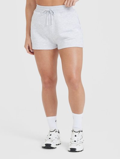 Oneractive All Day Lightweight Shorts | Light Grey Marl