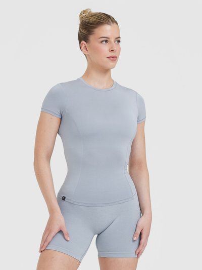 Oneractive Mellow™ Soft Short Sleeve T-Shirt | Metal Grey