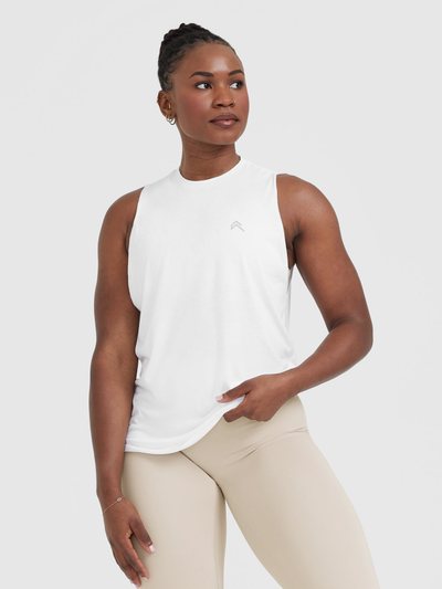 Oneractive Go To Muscle Vest | White