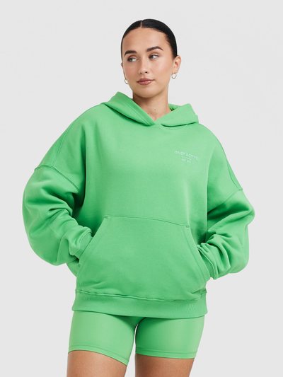 Oneractive All Day Est 2020 Oversized Hoodie | Jade