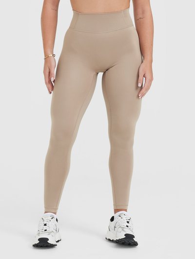 Oneractive Timeless High Waisted Leggings | Sandstone