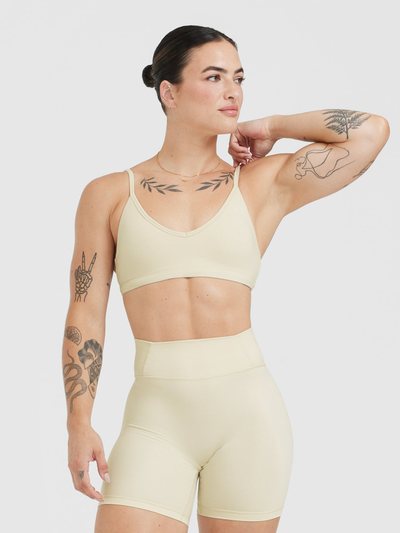 Oneractive Timeless Strappy Bralette | Vanilla