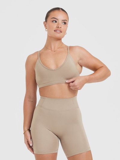Oneractive Timeless Strappy Bralette | Sandstone