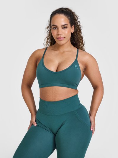 Oneractive Timeless Strappy Bralette | Marine Teal