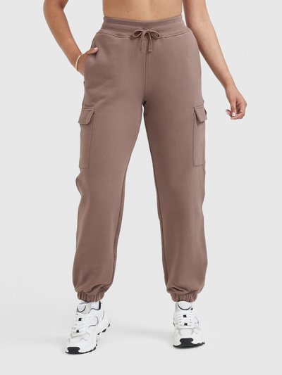 Oneractive All Day Lightweight Cargo Joggers | Cool Brown